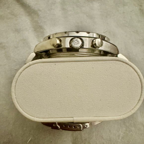 Breitling Silver Chrono-Matic Men's Watch - Picture 3 of 5